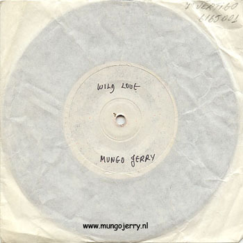 Wild Love Test Pressing - Greece